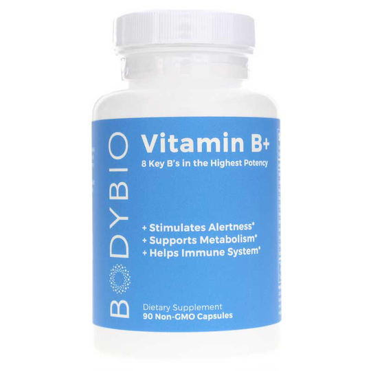 BodyBio Vitamin B+ 90 Capsules