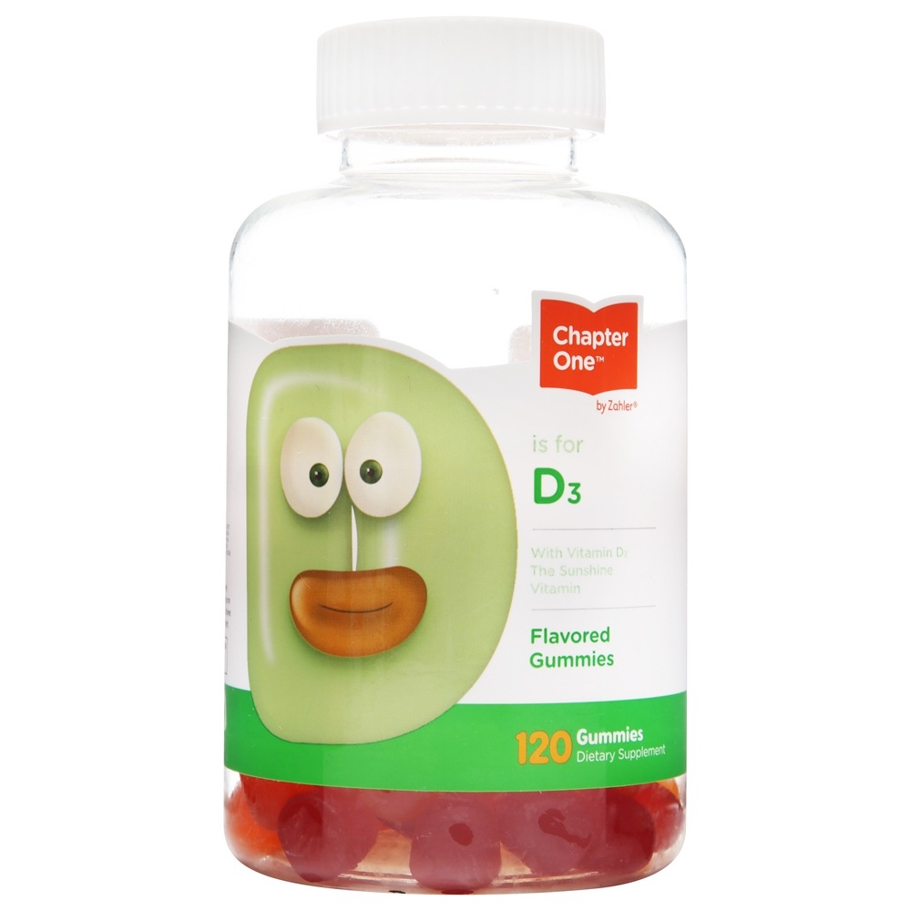 Zahler - Chapter One Vitamin D3 Gummies - 120 Gummies