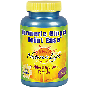 Turmeric Ginger Joint Ease - Traditional Ayurvedic Formula (100 Capsules)