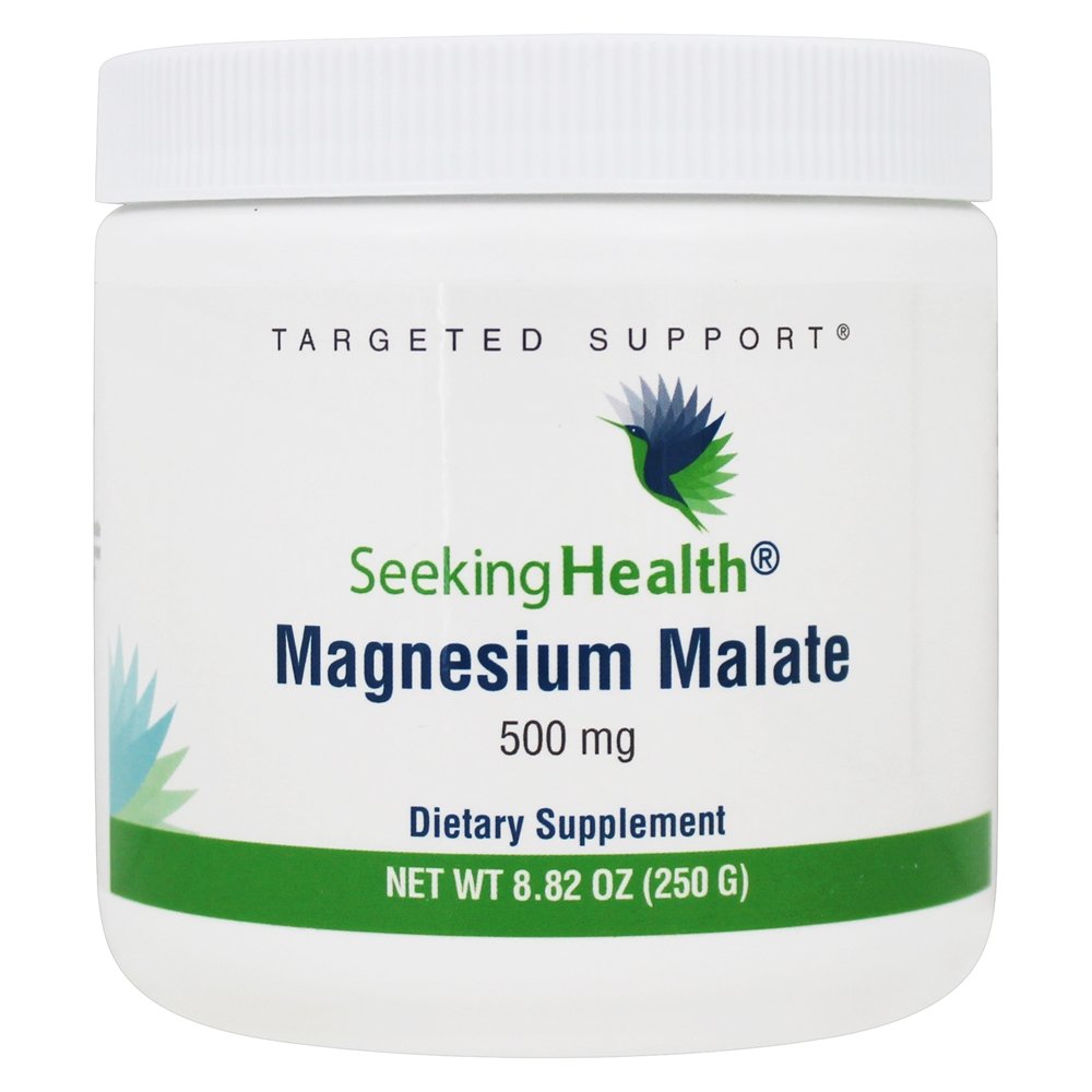 Seeking Health - Magnesium Malate Powder 500 mg. - 8.82 oz.
