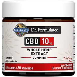 Dr. Formulated CBD Hemp Extract Gummies - 10 MG Per Serving - Tart Cherry (60 Gummies)