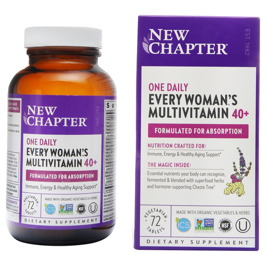 New Chapter - One Daily Every Woman's Multivitamin 40 - 72 Vegetarian Tablets
