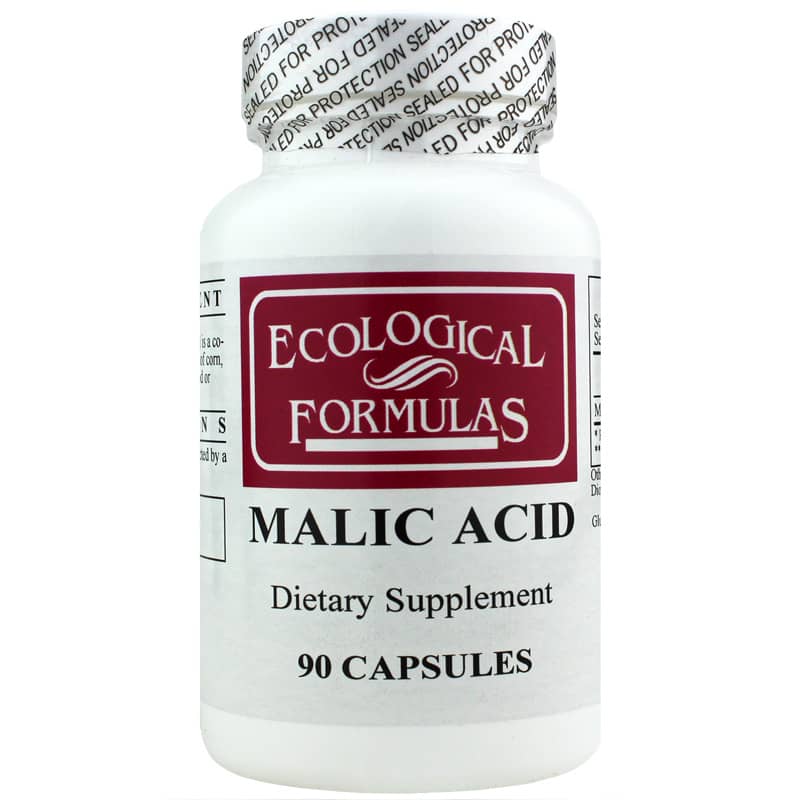 Ecological Formulas Malic Acid 600 Mg 90 Capsules