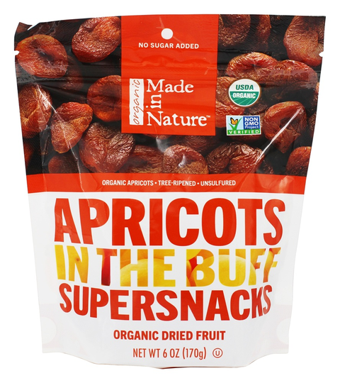 Made in Nature - Apricots in the Buff Supersnacks - 6 oz.