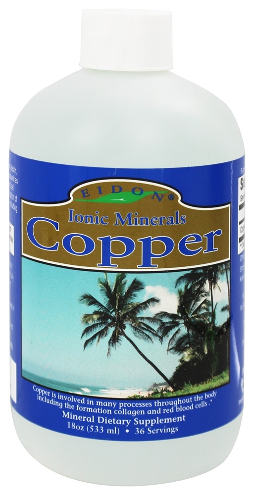 Eidon Ionic Minerals - Copper Liquid - 18 oz.