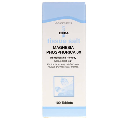 Unda Magnesia Phosphorica 6X 100 Tablets