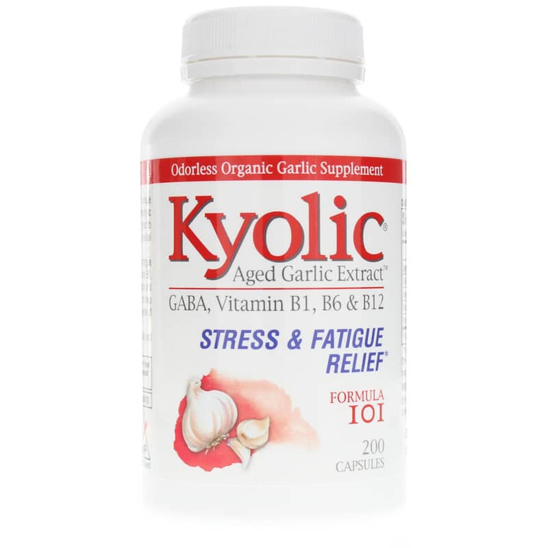 Kyolic Formula 101 Stress & Fatigue Relief 200 Capsules