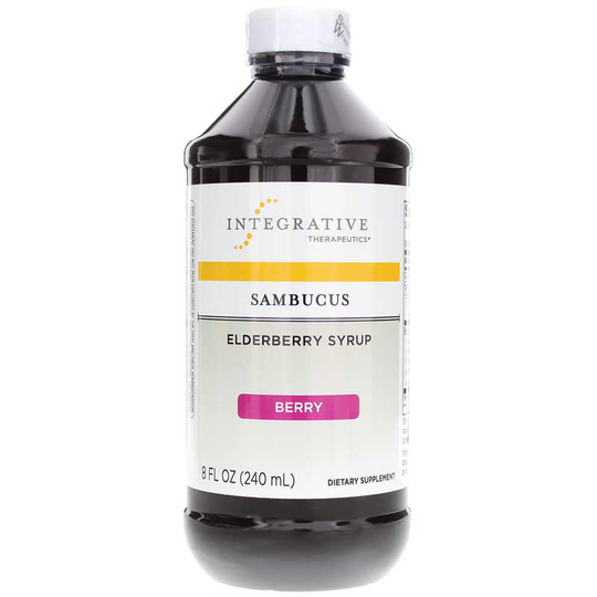 Integrative Therapeutics Sambucus Elderberry Syrup Berry Flavor 8 Oz