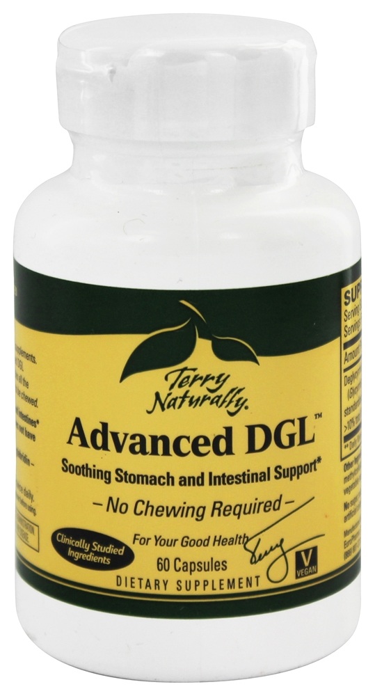 EuroPharma - Terry Naturally Advanced DGL - 60 Capsules