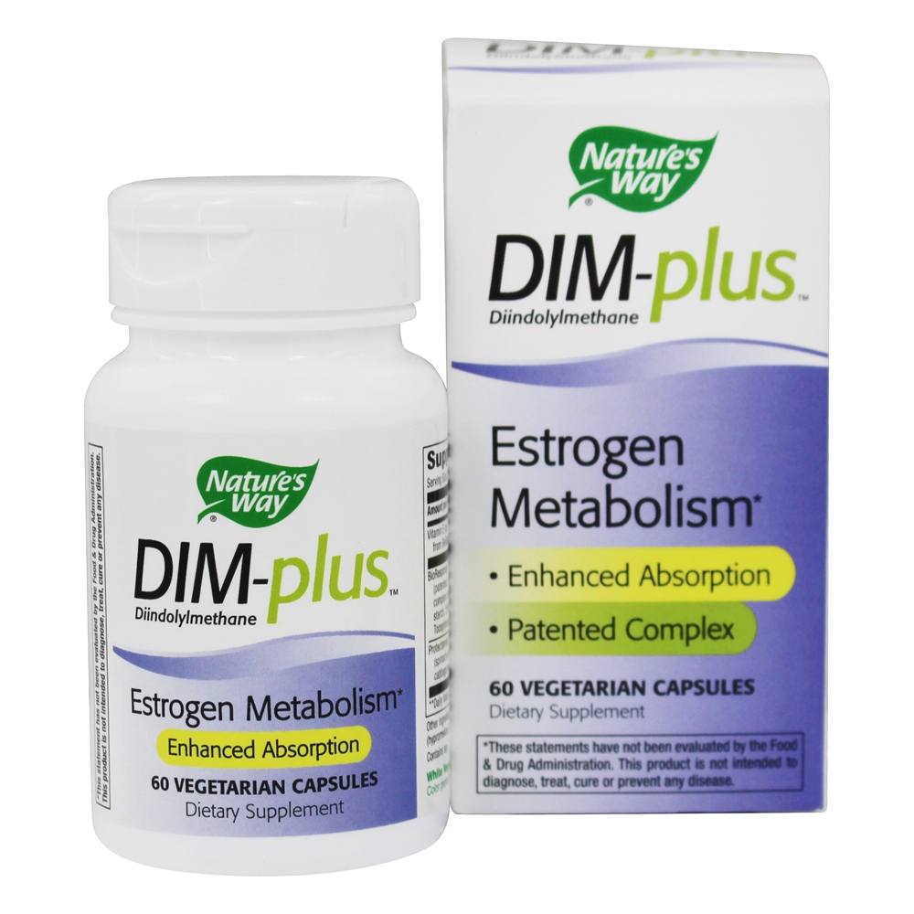 Nature's Way - DIM-Plus Estrogen Metabolism Formula - 60 Capsules