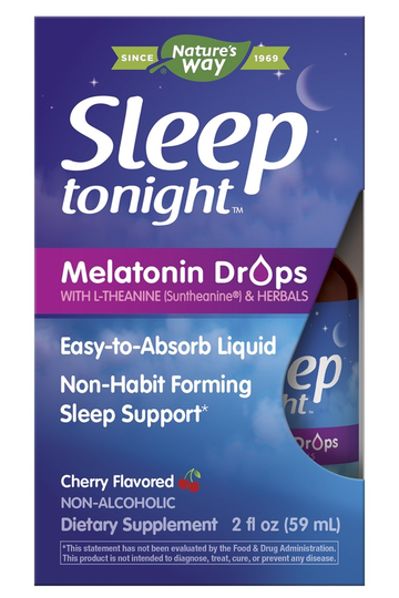 Nature's Way - Sleep Tonight Melatonin Drops Cherry - 2 fl. oz.