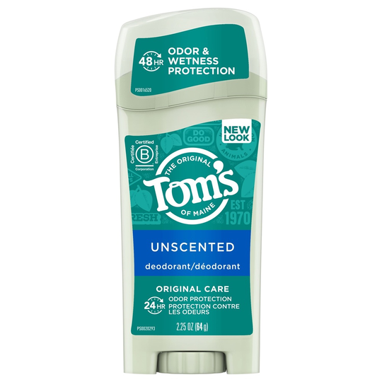 Tom's of Maine - Original Care Natural Deodorant Unscented - 2.25 oz.