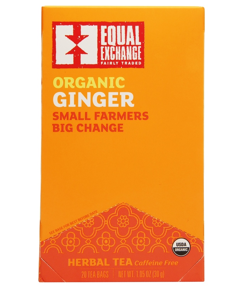 Equal Exchange - Organic Herbal Tea Ginger - 20 Tea Bags