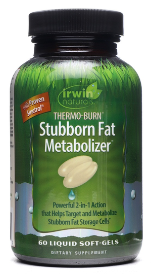 Irwin Naturals - Thermo-Burn Stubborn Fat Metabolizer - 60 Liquid Softgels