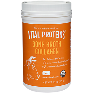 Bone Broth Collagen Powder - Skin, Joint & Digestive Support - Beef (10 oz. / 28 Servings)