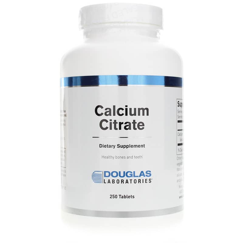 Douglas Laboratories Calcium Citrate 250 Mg 250 Tablets