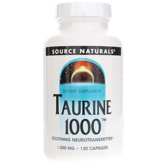 Source Naturals Taurine 1000 120 Capsules