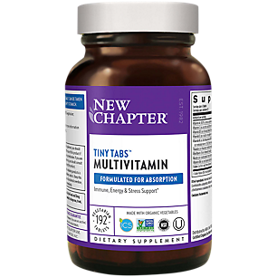 Multivitamin Tiny Tabs - Whole-Food Complex (192 Tablets)