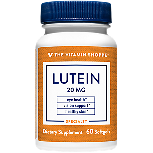 Lutein - Supports Vision, Eye Health & Healthy Skin - 20 MG (60 Softgels)