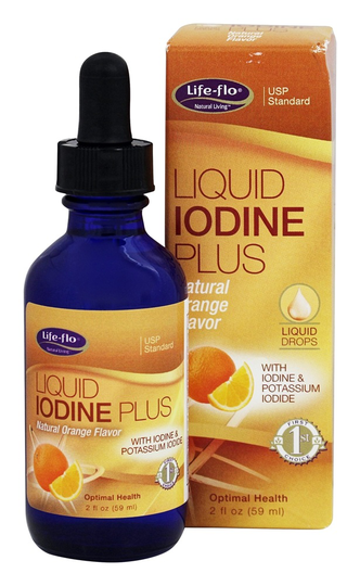 Life-Flo - Liquid Iodine Plus Potassium Iodide Orange - 2 fl. oz.