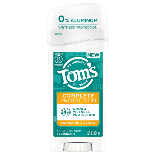 Tom's of Maine - Complete Protection Aluminum-Free Deodorant Mandarin & Ylang - 2.25 oz.