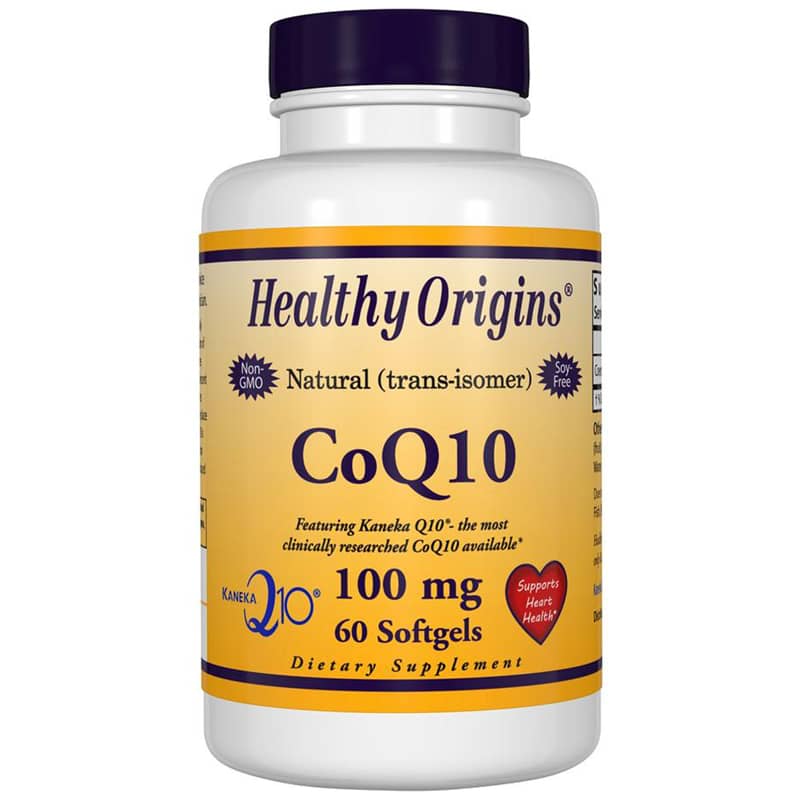 Healthy Origins CoQ10 100 Mg 60 Softgels