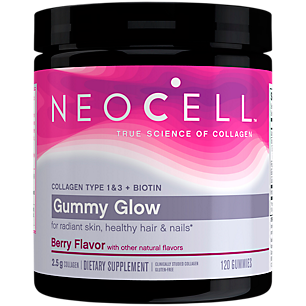 Gummy Glow with Collagen & Biotin - Berry (120 Gummies)