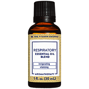 Respiratory Essential Oil Blend - Invigorating & Vitalizing Aromatherapy (1 fl. oz.)