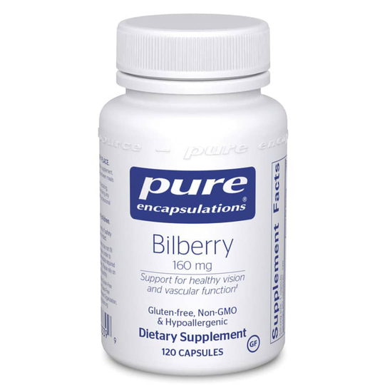 Pure Encapsulations Bilberry 160 Mg 120 Capsules