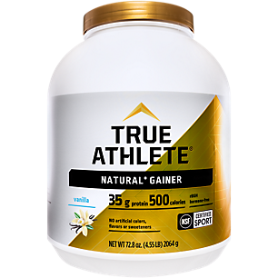 Natural Gainer Whey Protein Powder - Vanilla (4.55 Lbs. / 16 Servings)