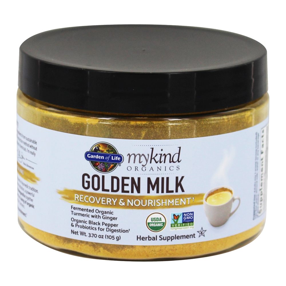 Garden of Life - mykind Organics Golden Milk Recovery & Nourishment Powder - 3.7 oz.