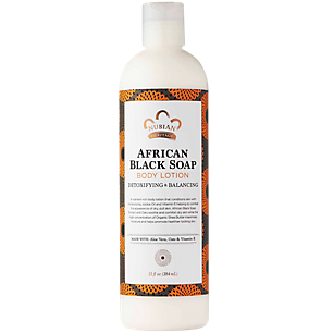 African Black Soap Body Lotion with Aloe, Oats & Vitamin E (13 Fluid Ounces)