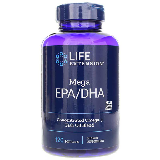 Life Extension Mega Epa/Dha 120 Softgels