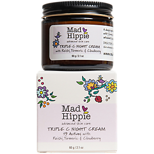 Triple C Night Cream - Advanced Skin Care with Reishi, Turmeric & Cloudberry (2.1 Ounces)