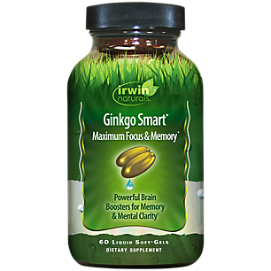 Ginkgo Smart - Maximum Focus & Memory (60 Liquid Softgels)