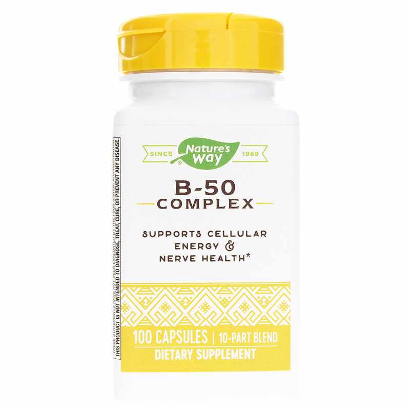 Natures Way B-50 Complex 100 Capsules