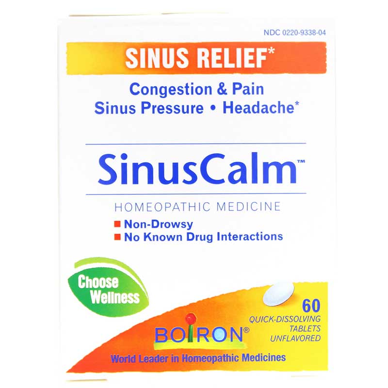 Boiron SinusCalm (formerly Sinusalia) 60 Tablets