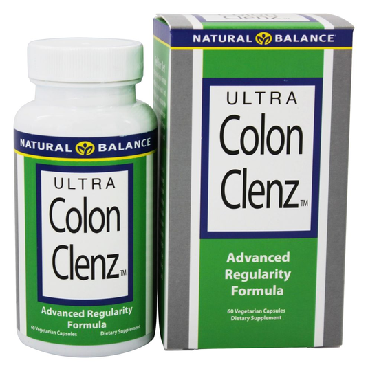 Natural Balance - Ultra Colon Clenz Advanced Regularity Formula - 60 Vegetarian Capsules