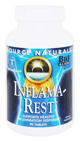 Source Naturals - Inflama-Rest - 90 Tablets