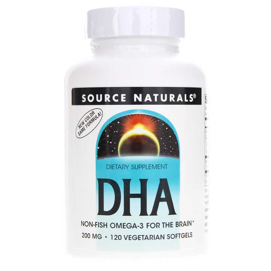 Source Naturals DHA 200 Mg 120 Veg Softgels