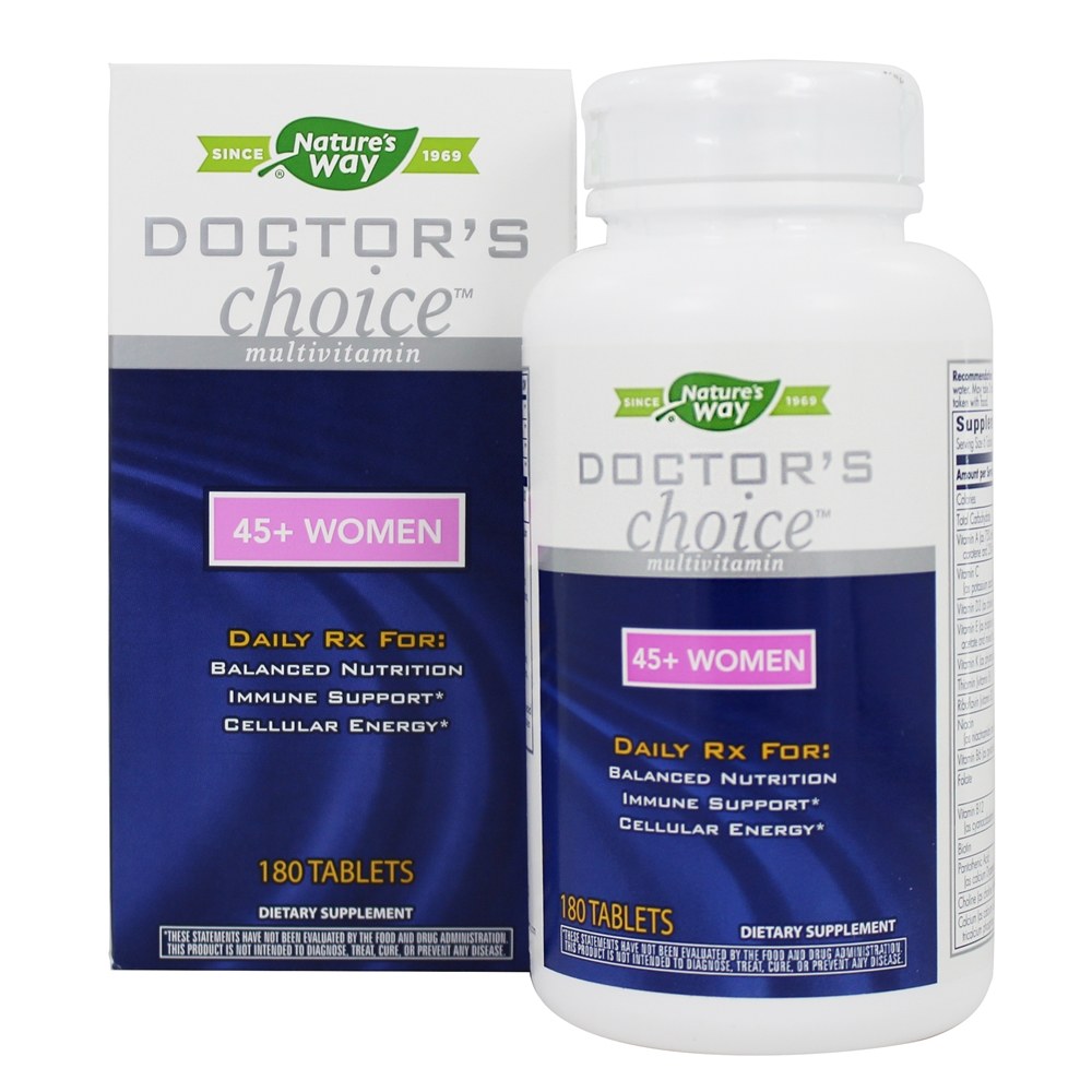 Nature's Way - Doctor's Choice Multivitamin 45 Women - 180 Tablets