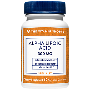 Alpha Lipoic Acid - Antioxidant & Cellular Support - 300 MG (60 Vegetable Capsules)
