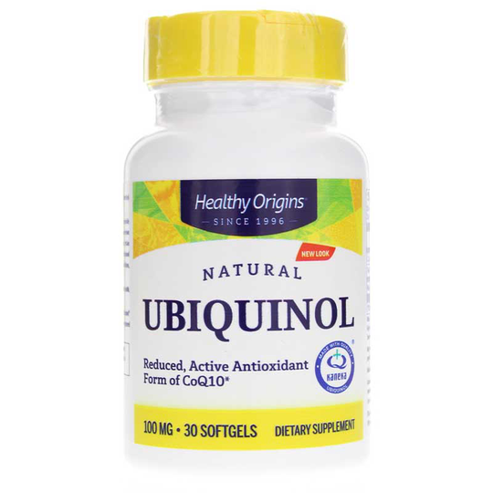 Healthy Origins Ubiquinol 100 Mg 30 Softgels
