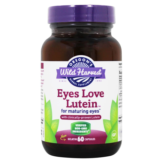 Oregon's Wild Harvest - Eyes Love Lutein - 60 Capsules
