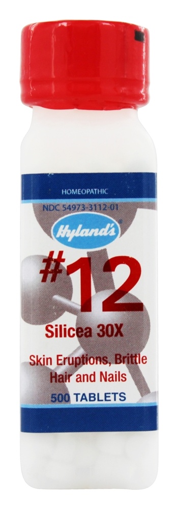 Hylands - Cell Salts 12 Silicea 30 X - 500 Tablets