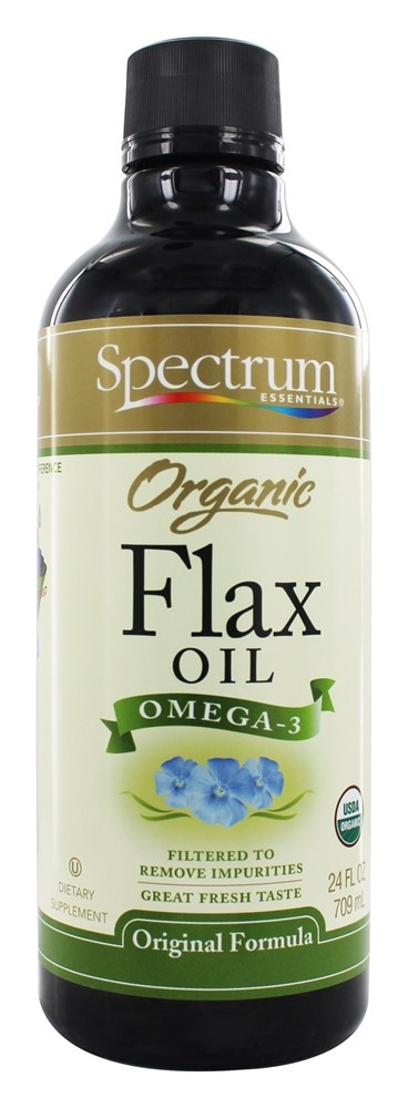 Spectrum Essentials - Organic Flax Oil Omega-3 Original Formula - 24 fl. oz.