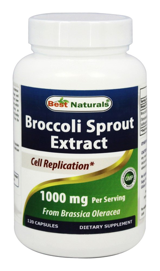Best Naturals - Broccoli Sprout Extract 1000 mg. - 120 Capsules