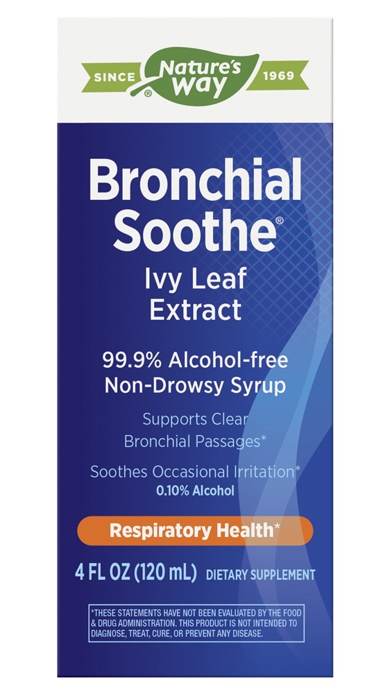 Nature's Way - Bronchial Soothe Ivy Leaf Extract Syrup - 4 fl. oz.