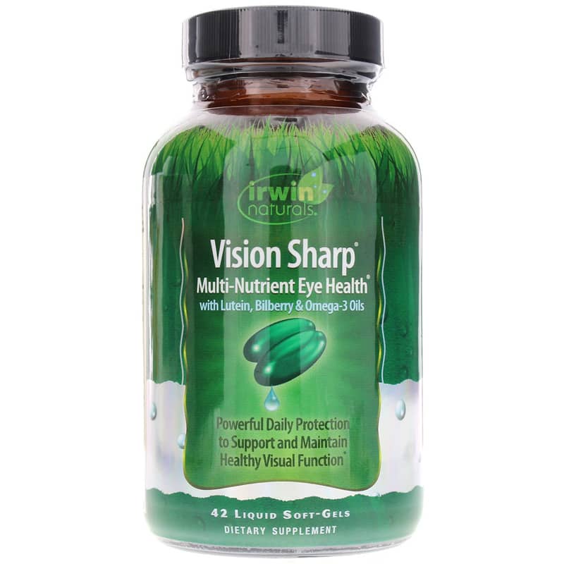 Irwin Naturals Vision Sharp 42 Liquid Softgels