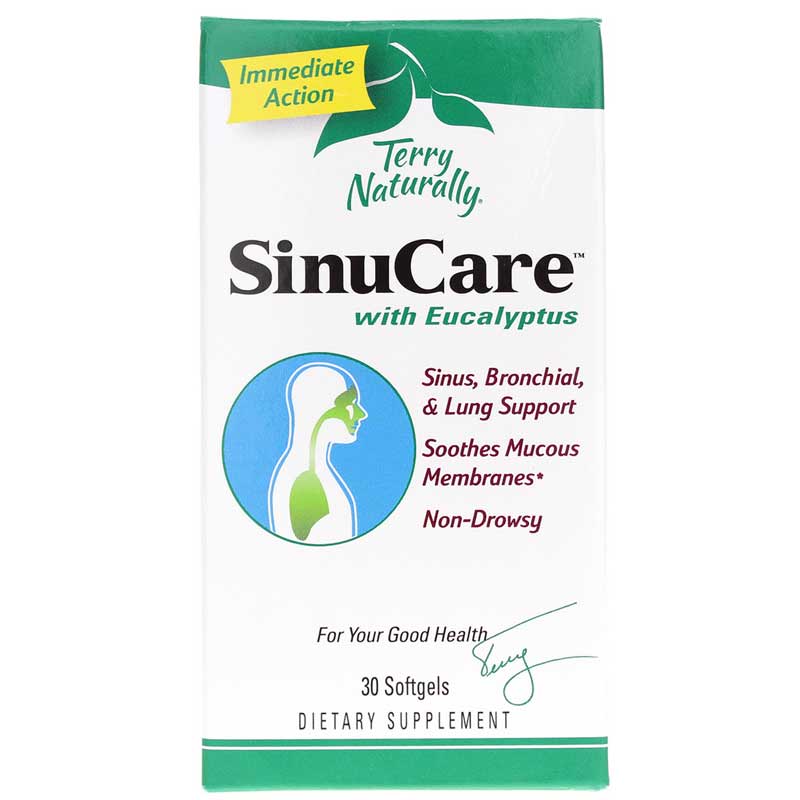 Terry Naturally SinuCare with Eucalyptus 30 Softgels